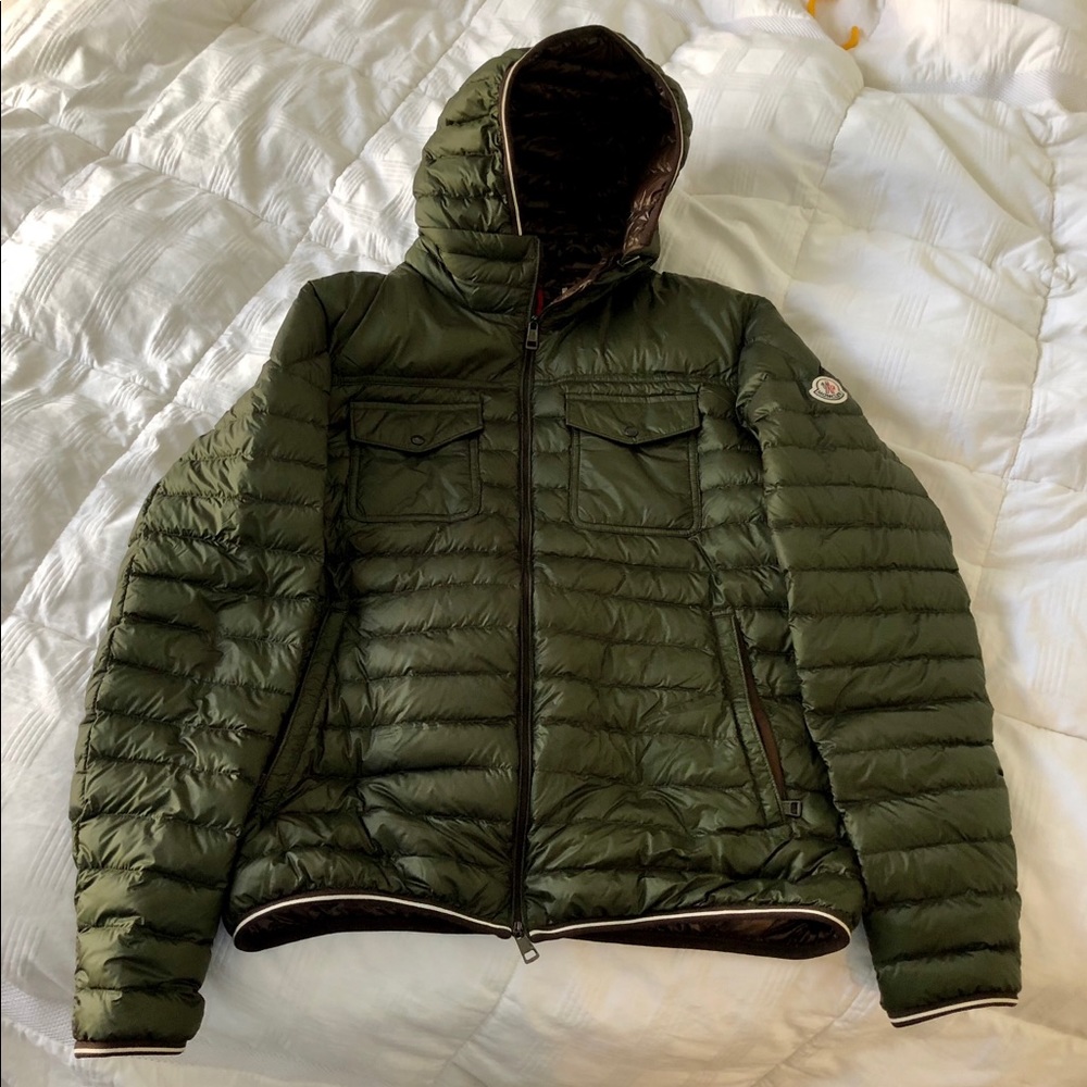 Authentic Moncler Clovis men’s sz 4 - dark green